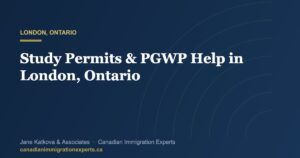London, Ontario university campus and downtown, representing study permit, PGWP and student-to-PR immigration help