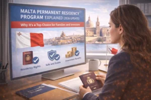 Malta Permanent Residency Program for families and investors